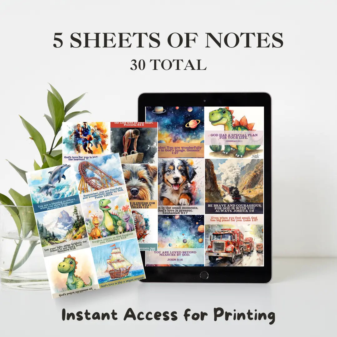 Bible Breaks: Fun Notes for Little Learners #2 - When You Need...